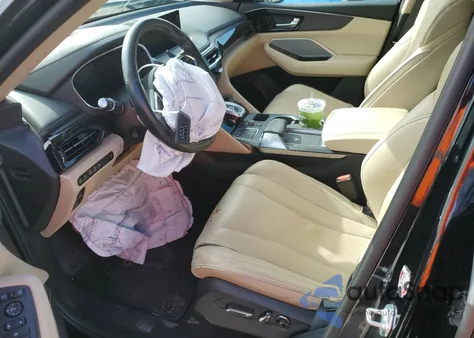 2022 Acura Mdx Advance z USA, uszkodzony, nr VIN 5J8YE1H80NL022351